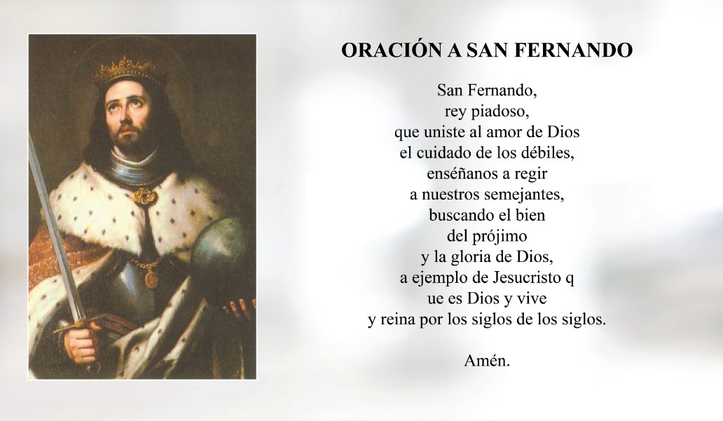 Oración a San Fernando