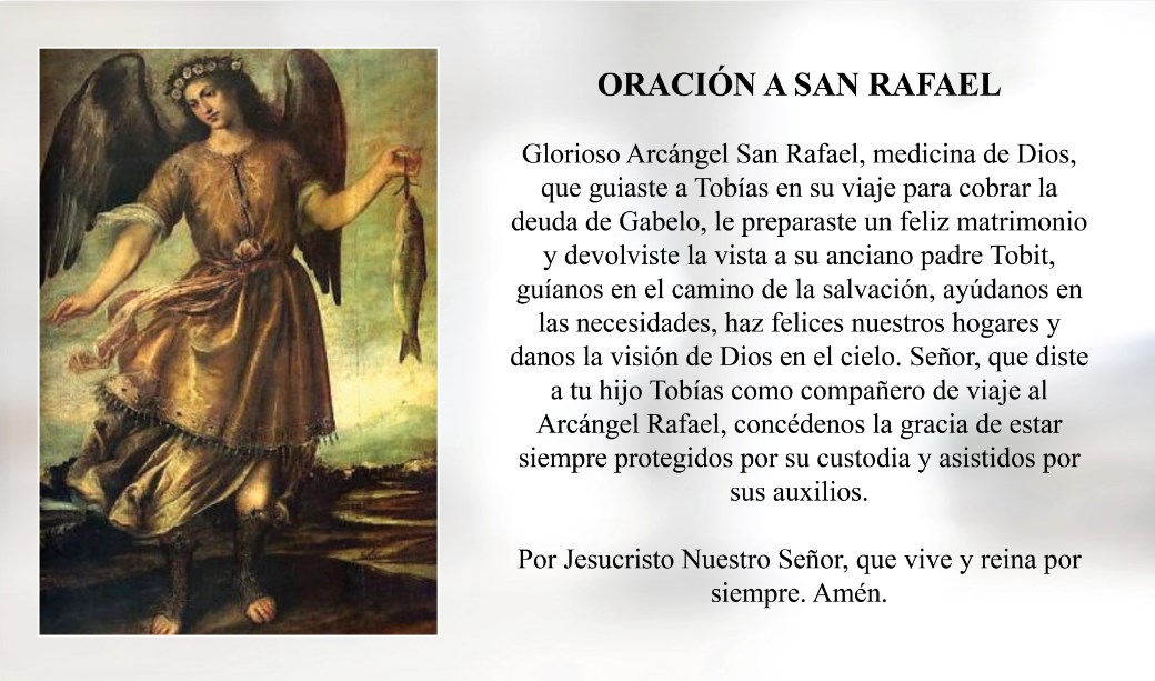 Oración a San Rafael